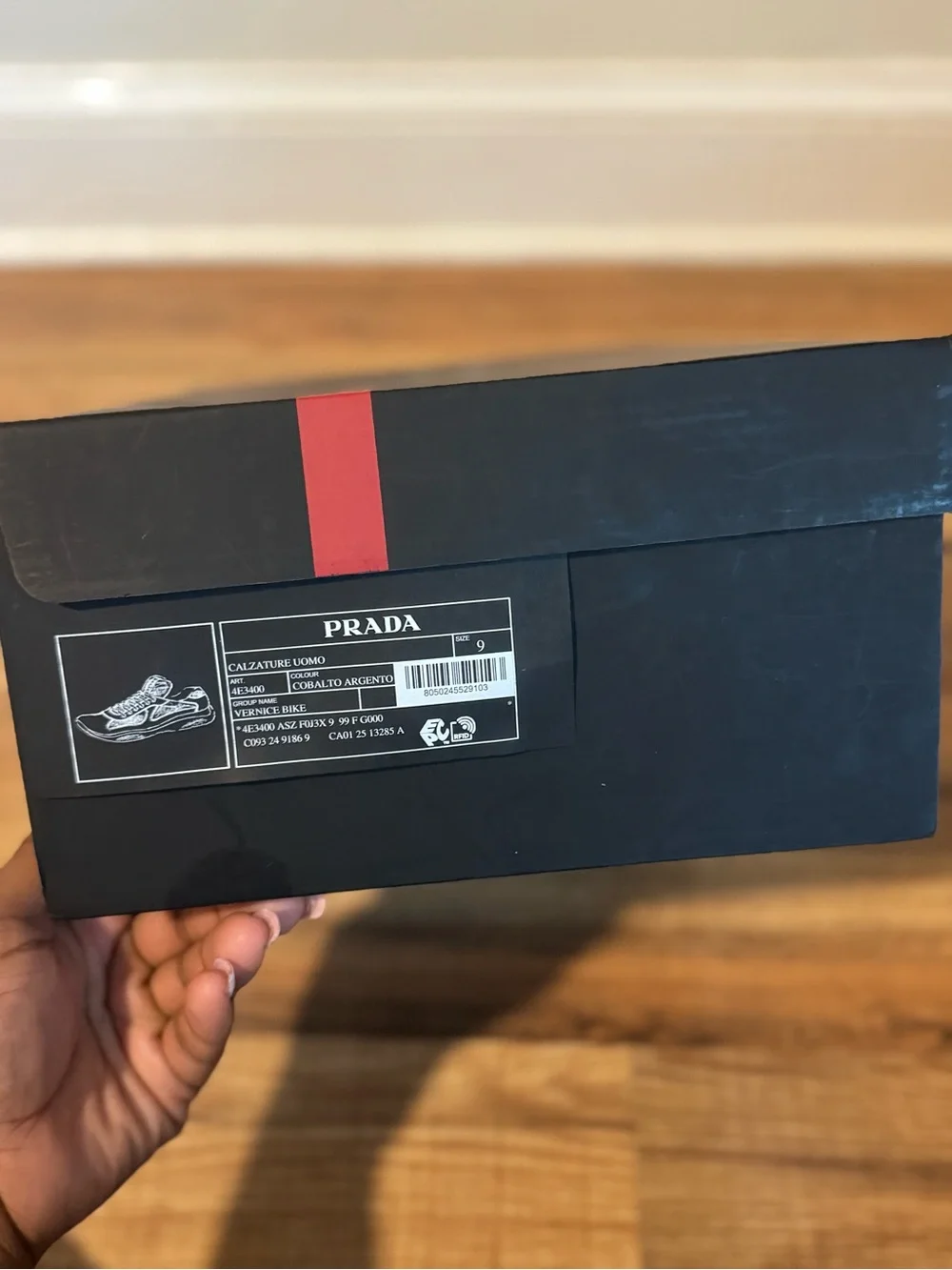 Prada branded accessory